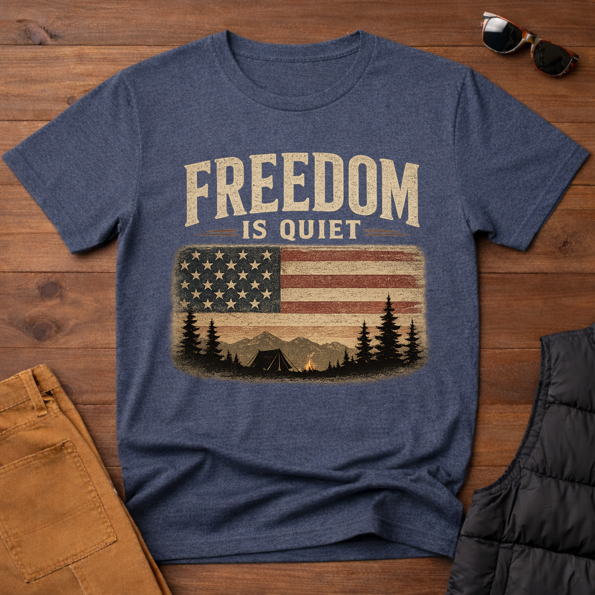 Freedom Is Quiet T-Shirt