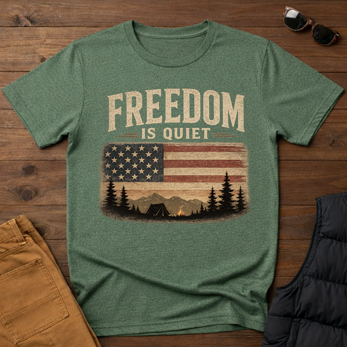 Freedom Is Quiet T-Shirt