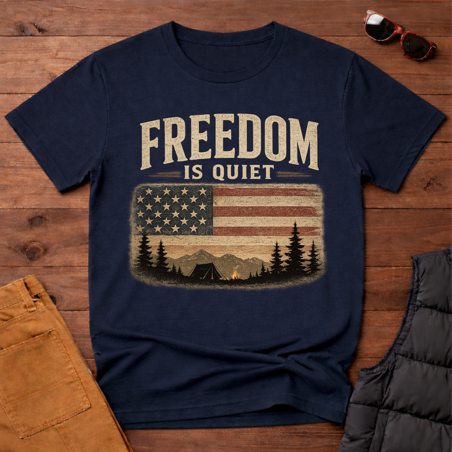 Freedom Is Quiet T-Shirt