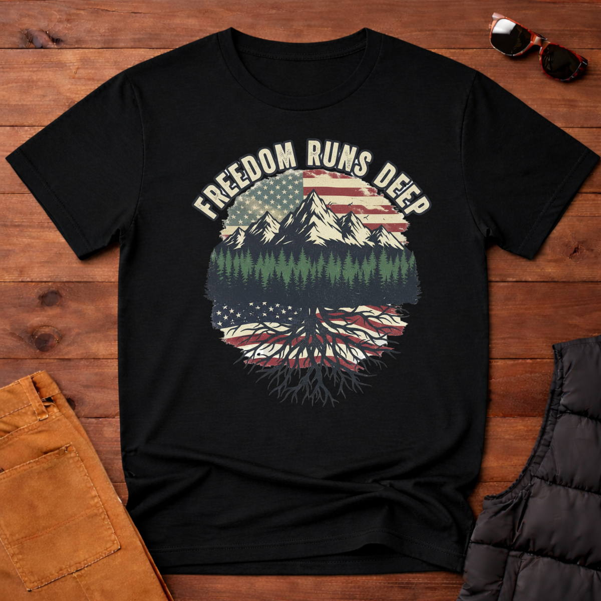 Freedom Runs Deep T-Shirt