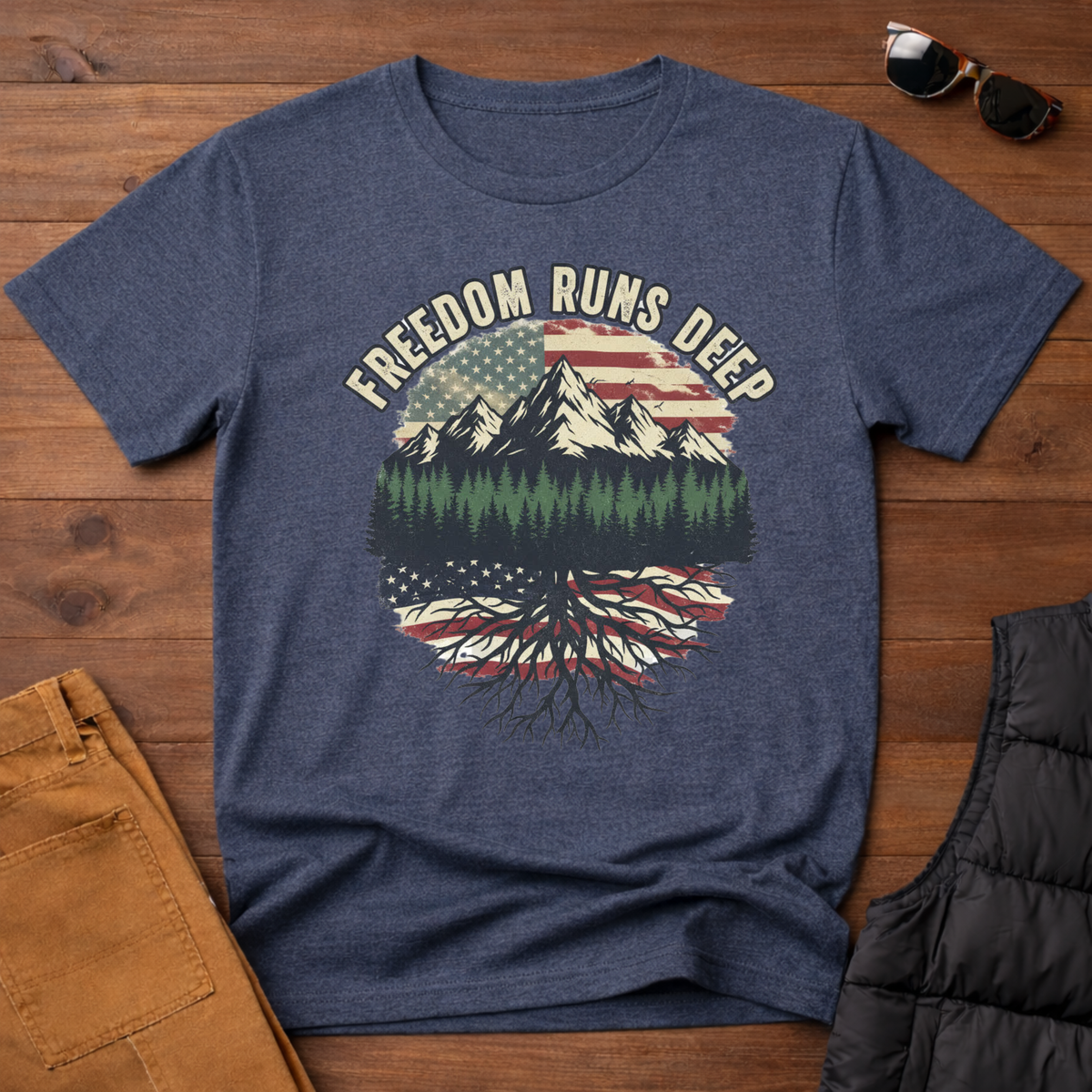 Freedom Runs Deep T-Shirt