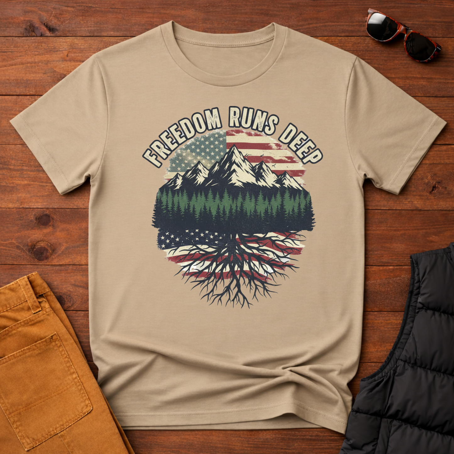 Freedom Runs Deep T-Shirt
