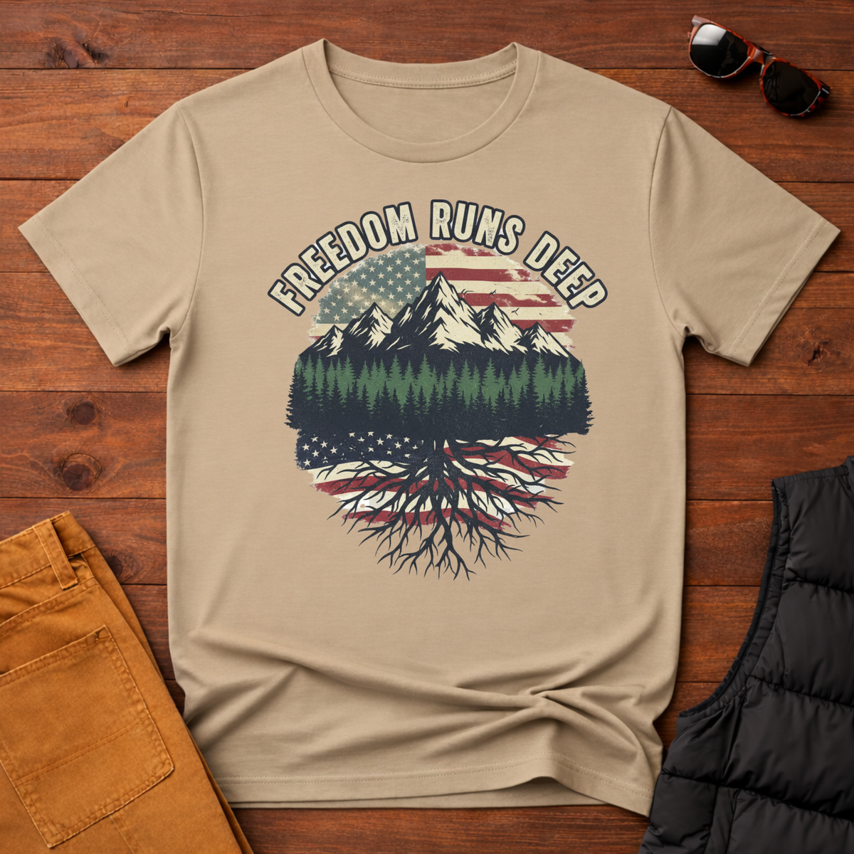Freedom Runs Deep T-Shirt