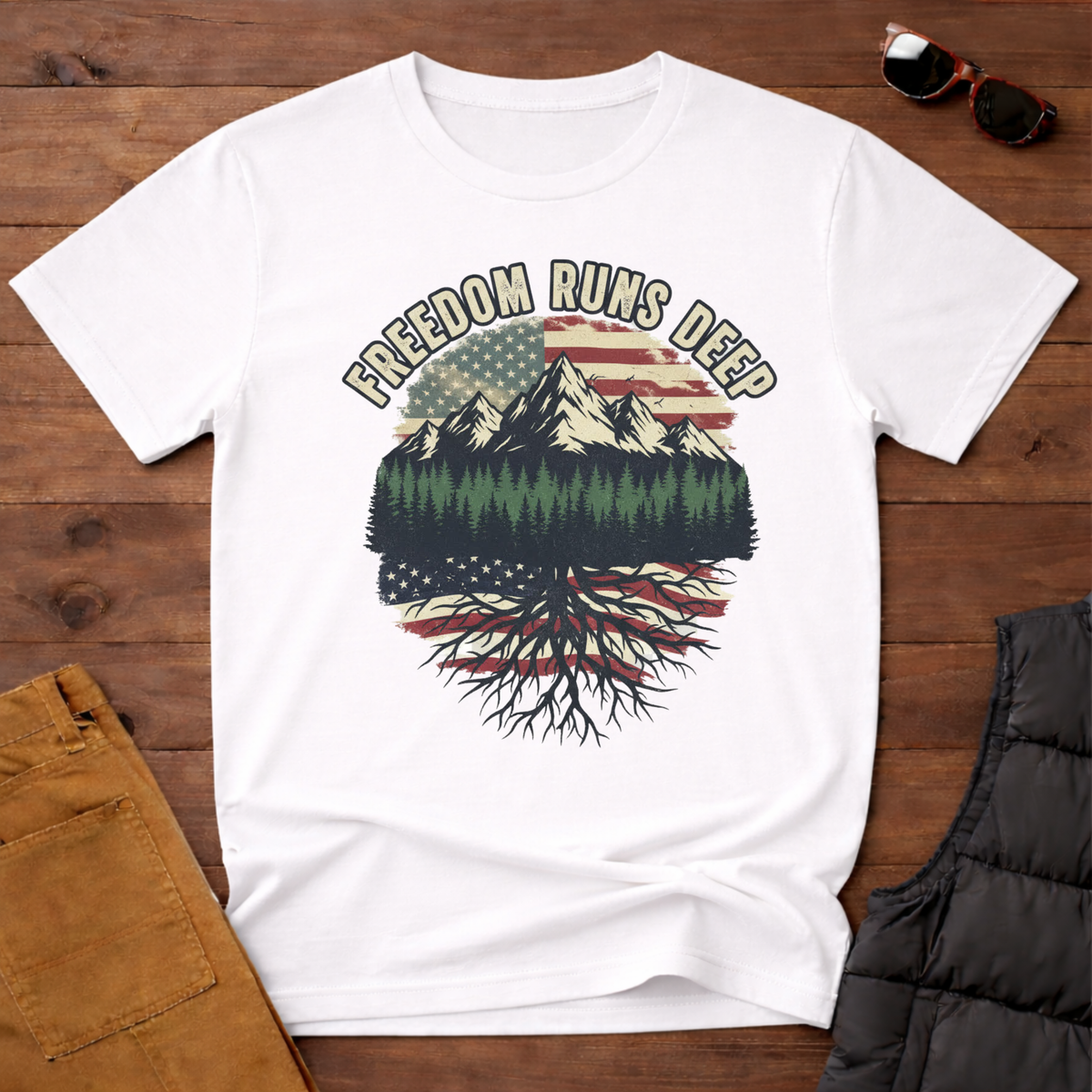 Freedom Runs Deep T-Shirt