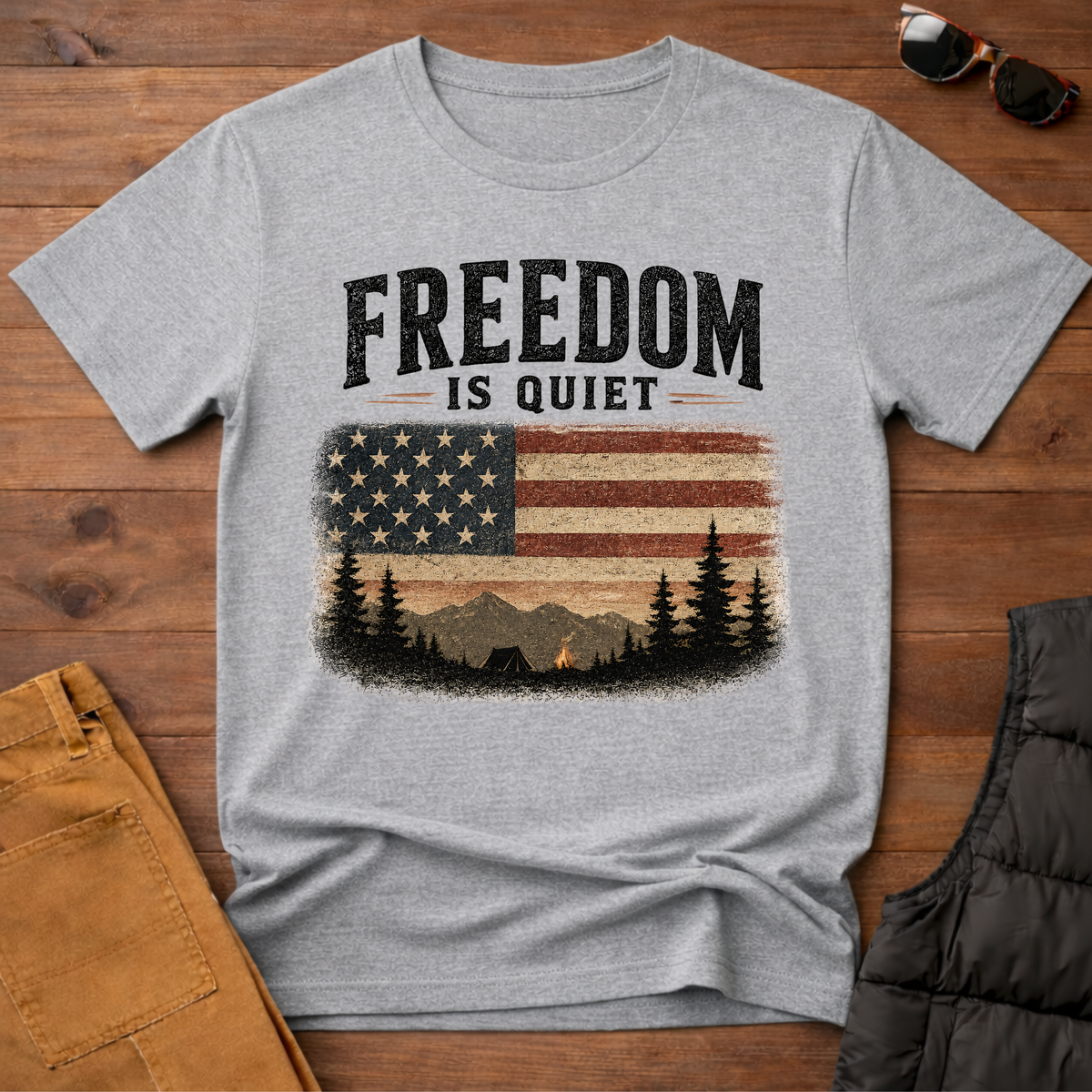 Freedom Is Quiet T-Shirt