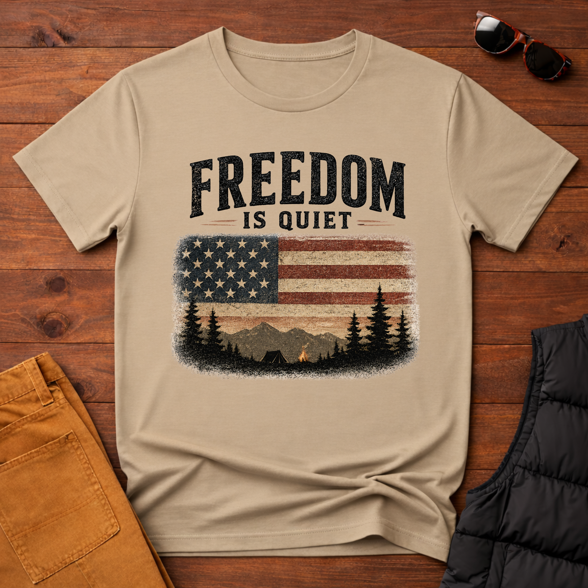 Freedom Is Quiet T-Shirt