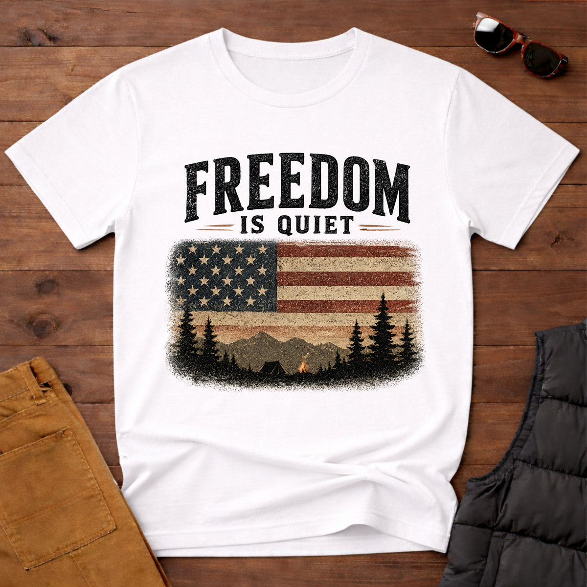 Freedom Is Quiet T-Shirt