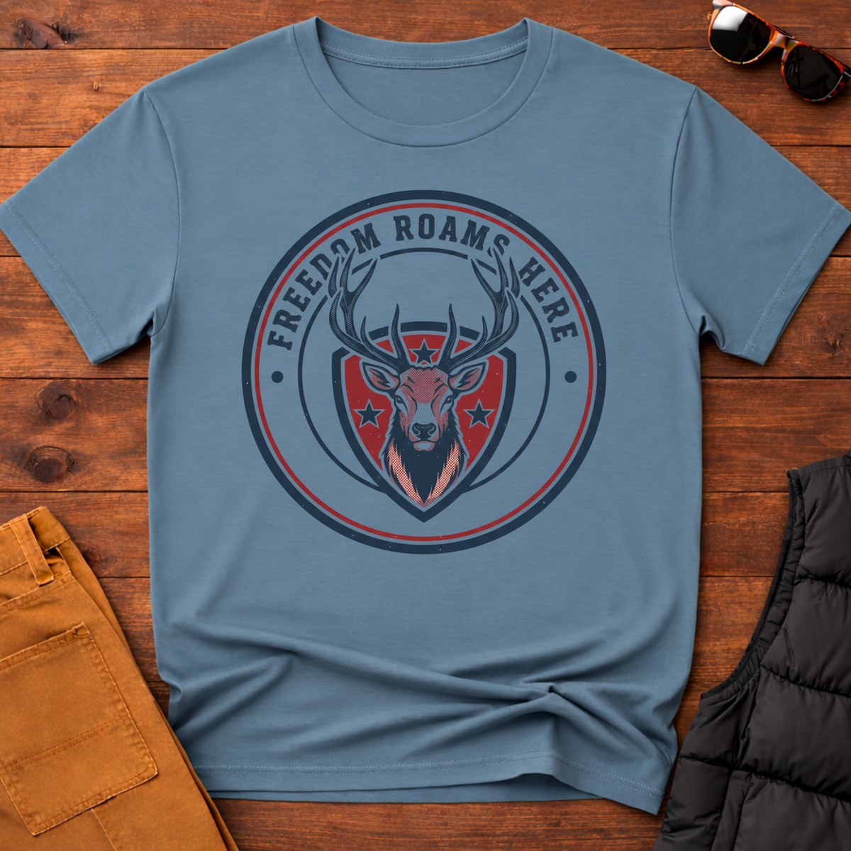 Freedom Roams Here T-Shirt