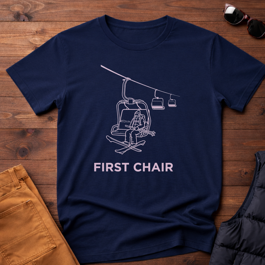 First Chair Ski Tee