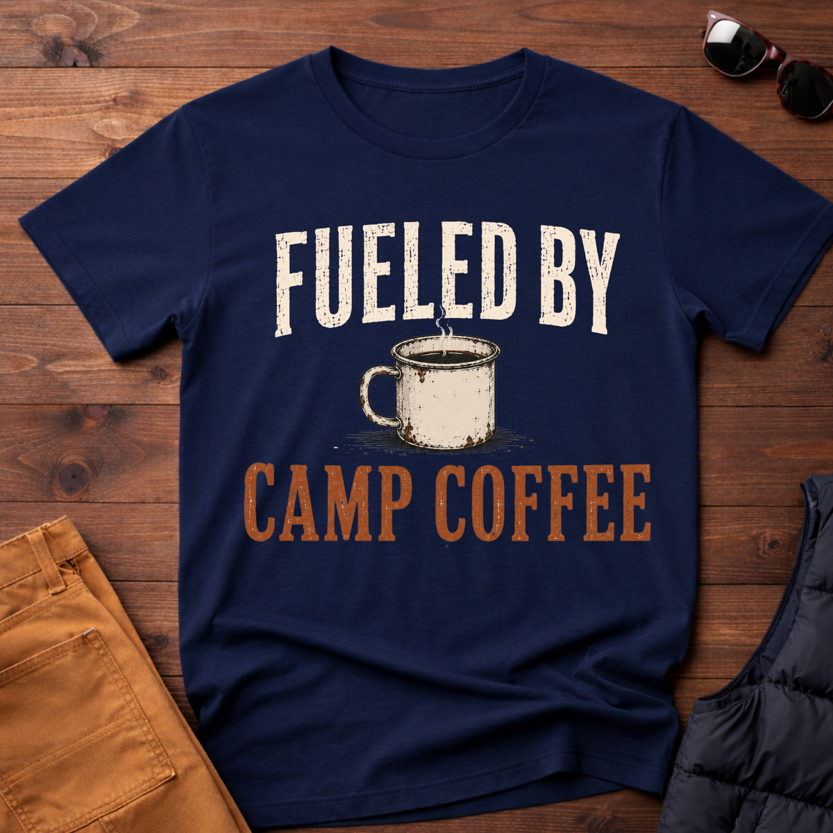 Fueled By Camp Coffee T-Shirt