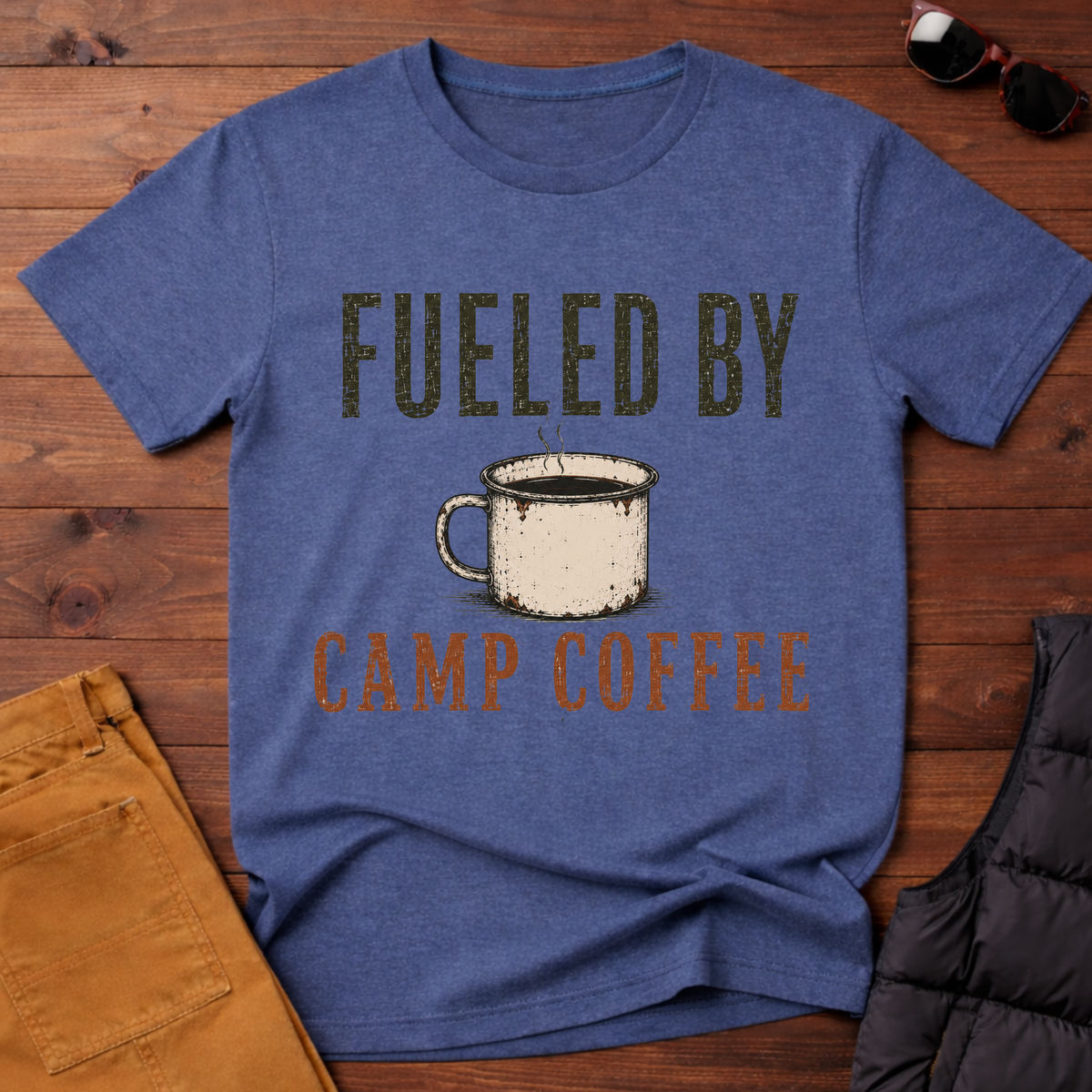 Fueled By Camp Coffee T-Shirt