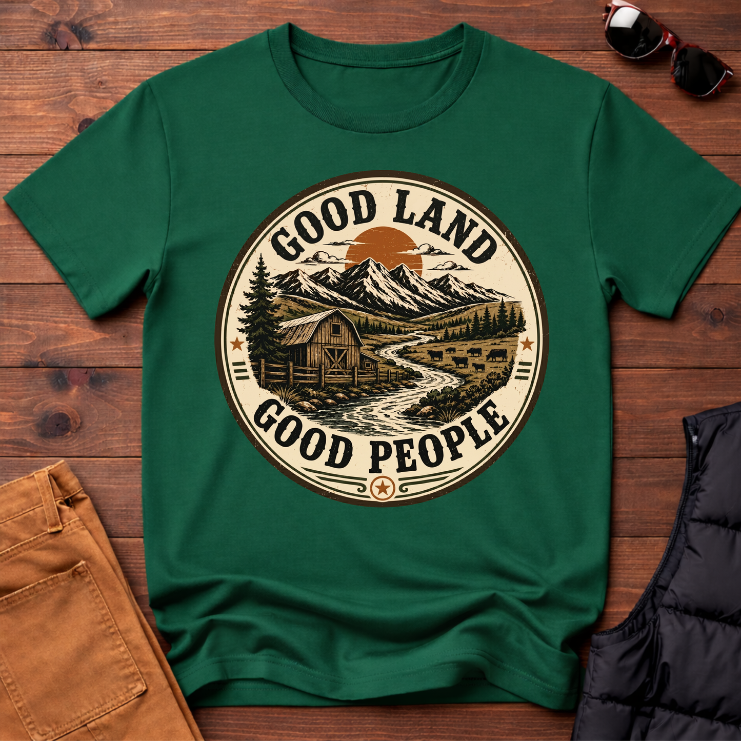 Good Land Good People T-Shirt