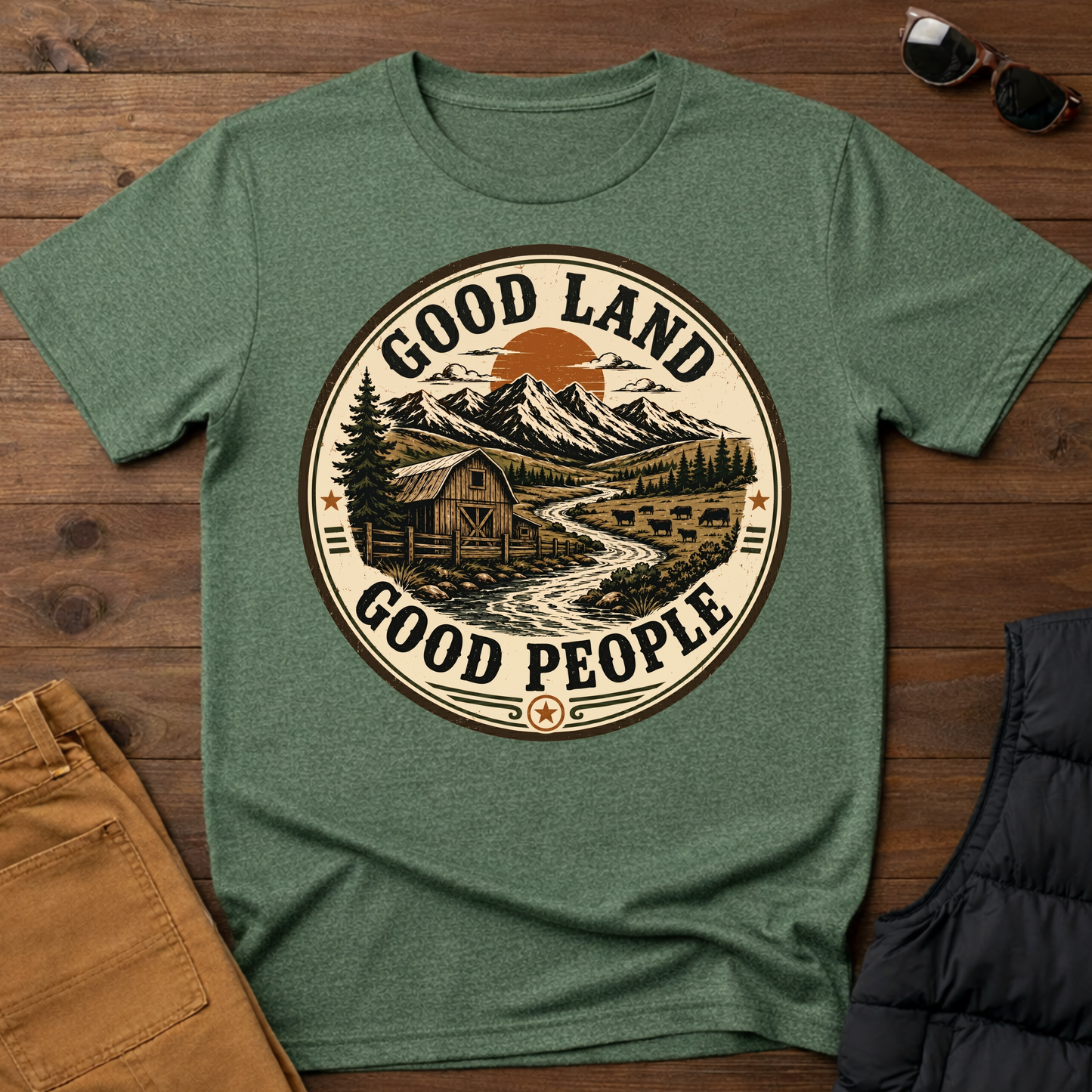 Good Land Good People T-Shirt