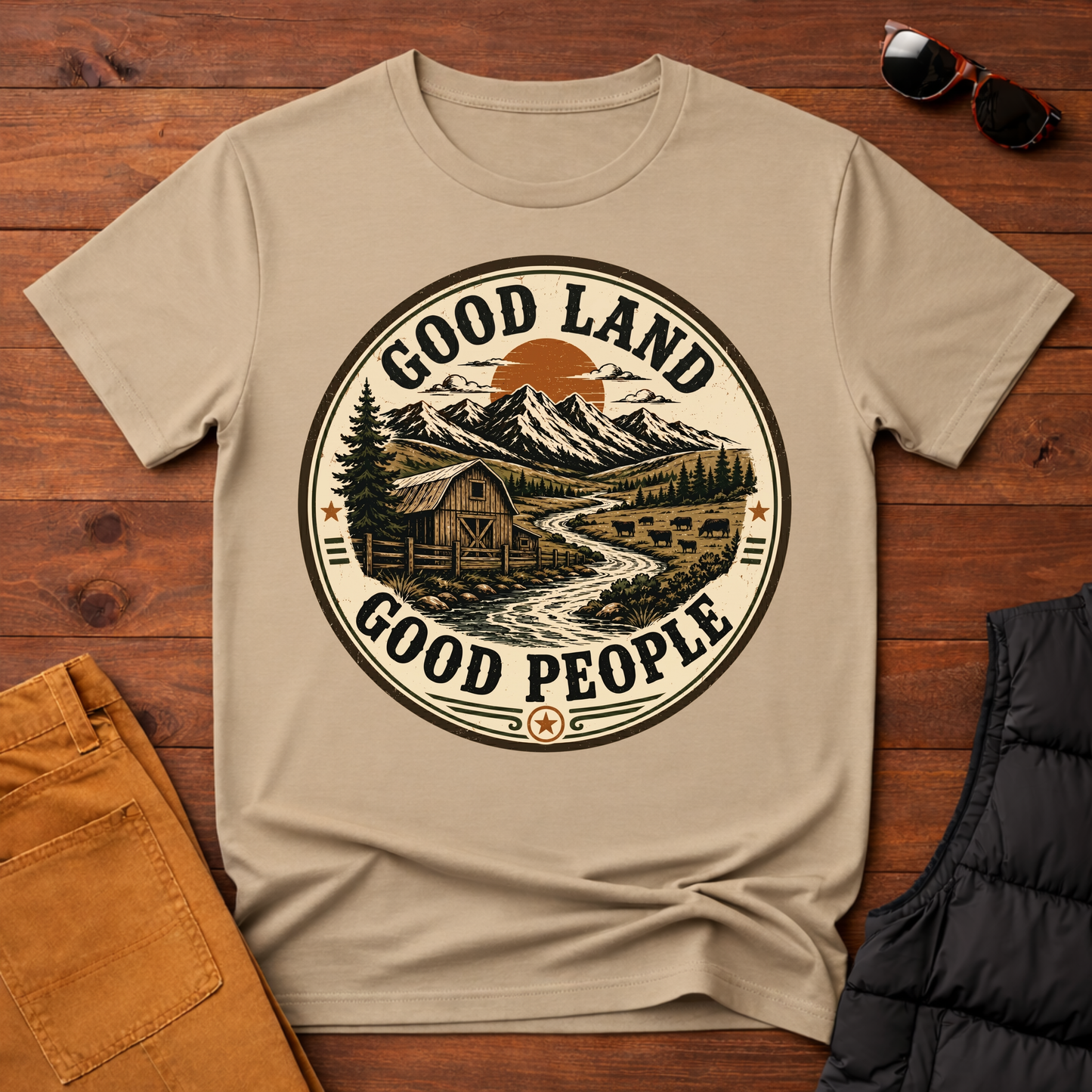 Good Land Good People T-Shirt