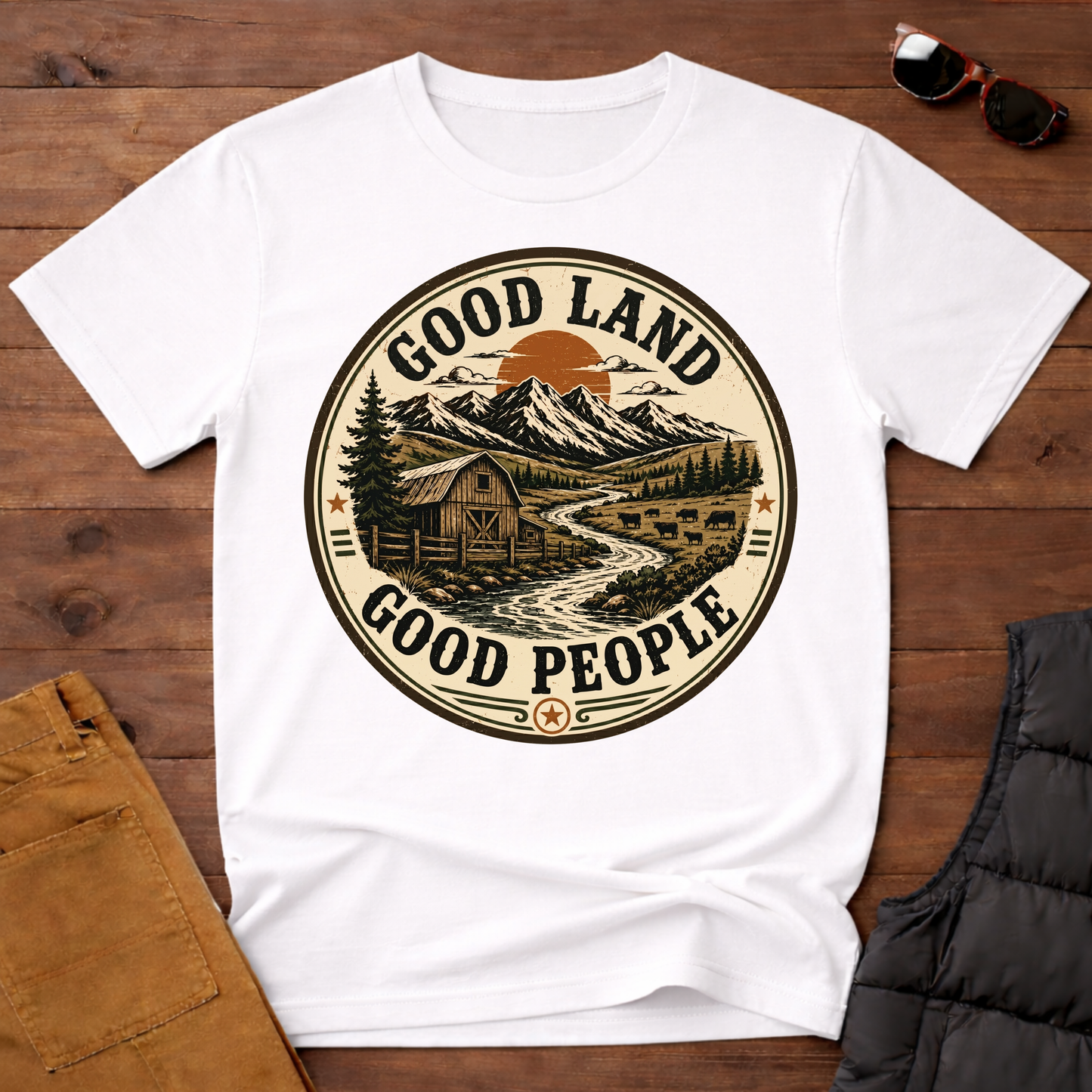 Good Land Good People T-Shirt