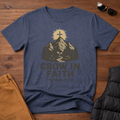 Grow in Faith- Matthew 17:20 Cross on the Mountain T-Shirt