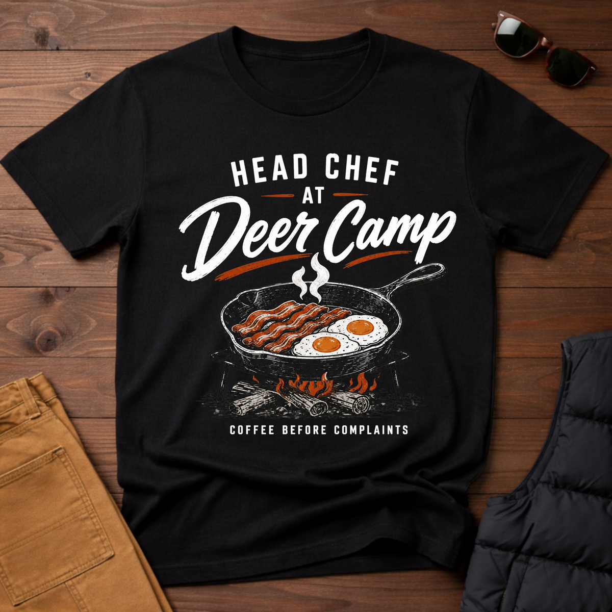 Head Chef At Deer Camp T-Shirt