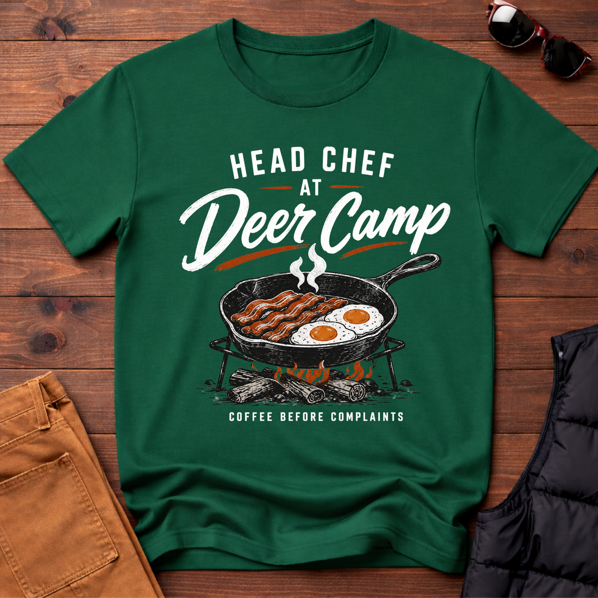 Head Chef At Deer Camp T-Shirt