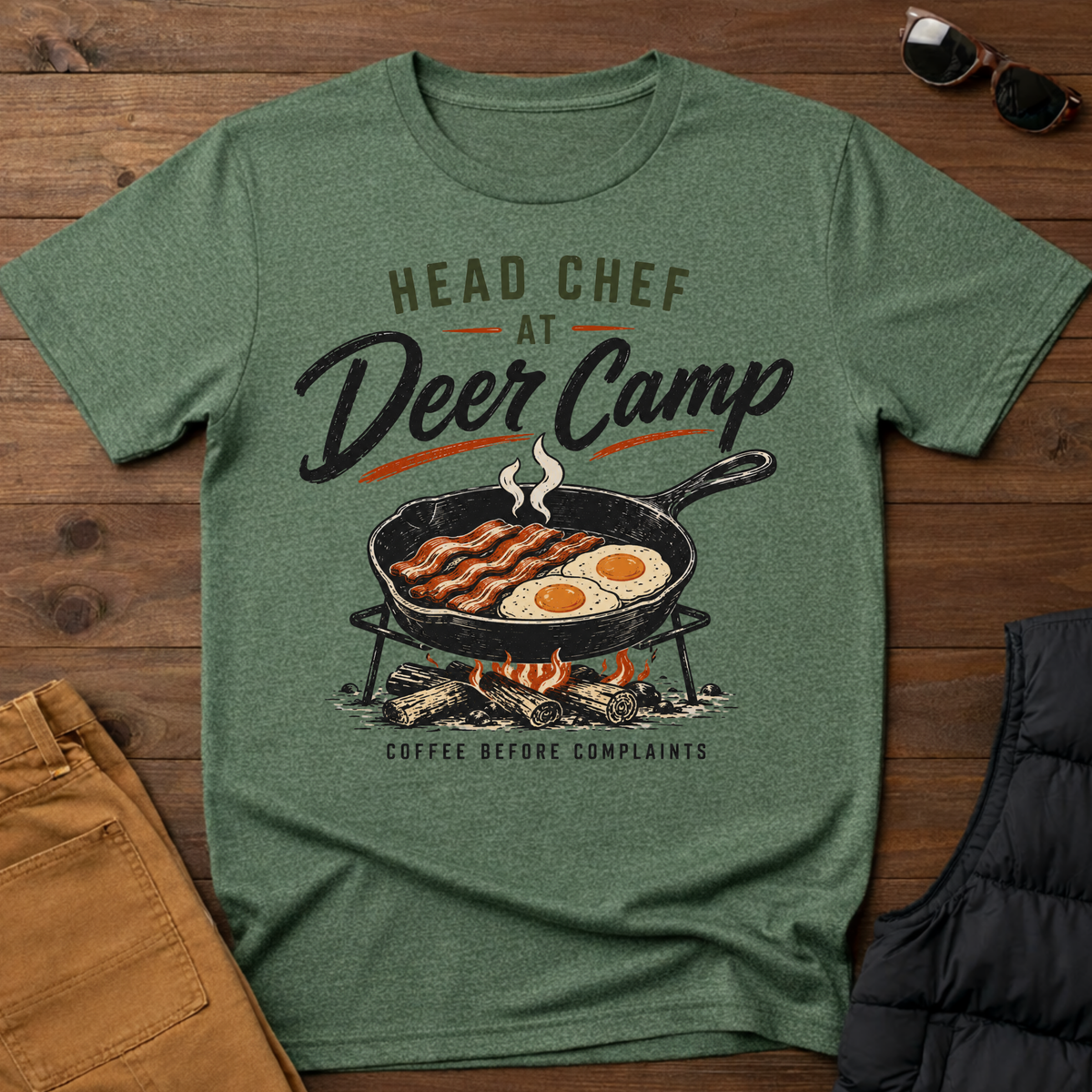 Head Chef At Deer Camp T-Shirt