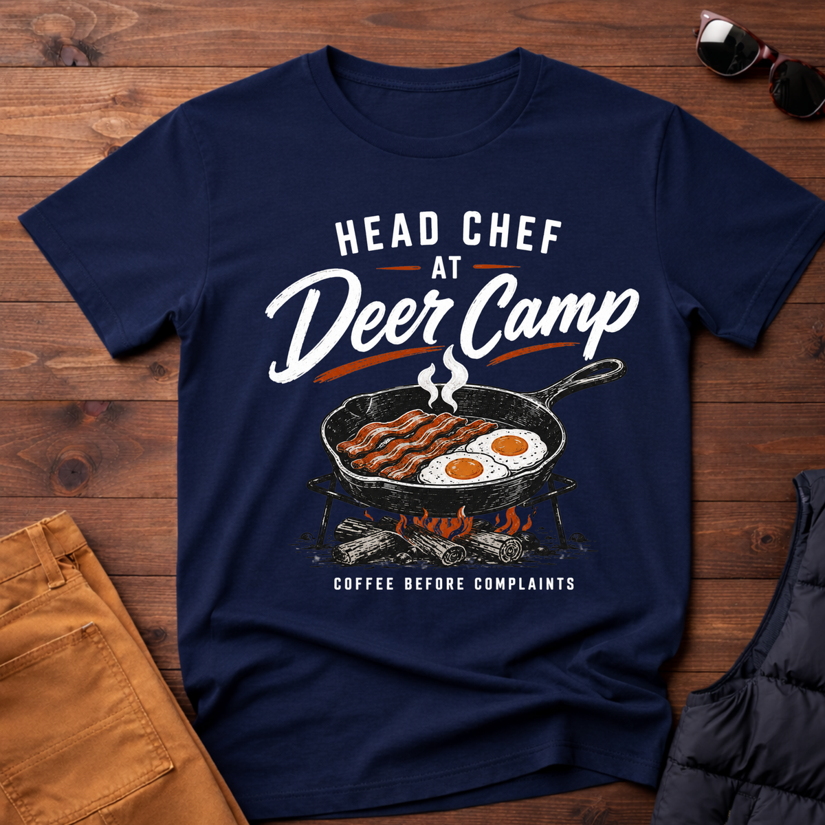 Head Chef At Deer Camp T-Shirt