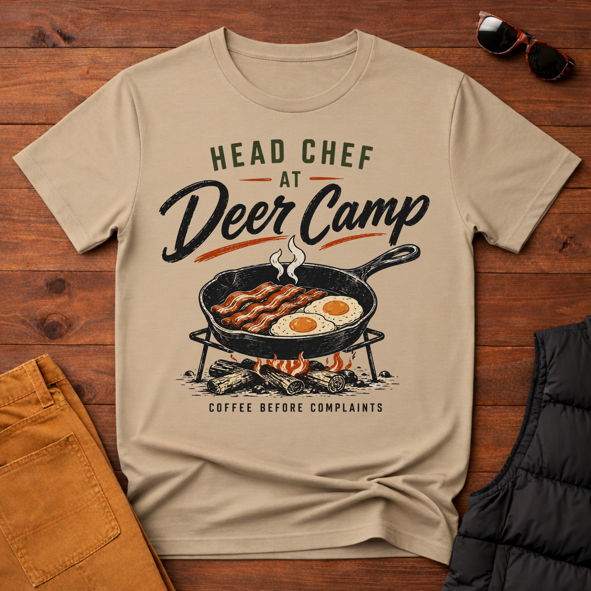 Head Chef At Deer Camp T-Shirt