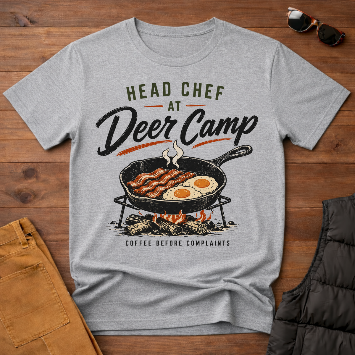 Head Chef At Deer Camp T-Shirt