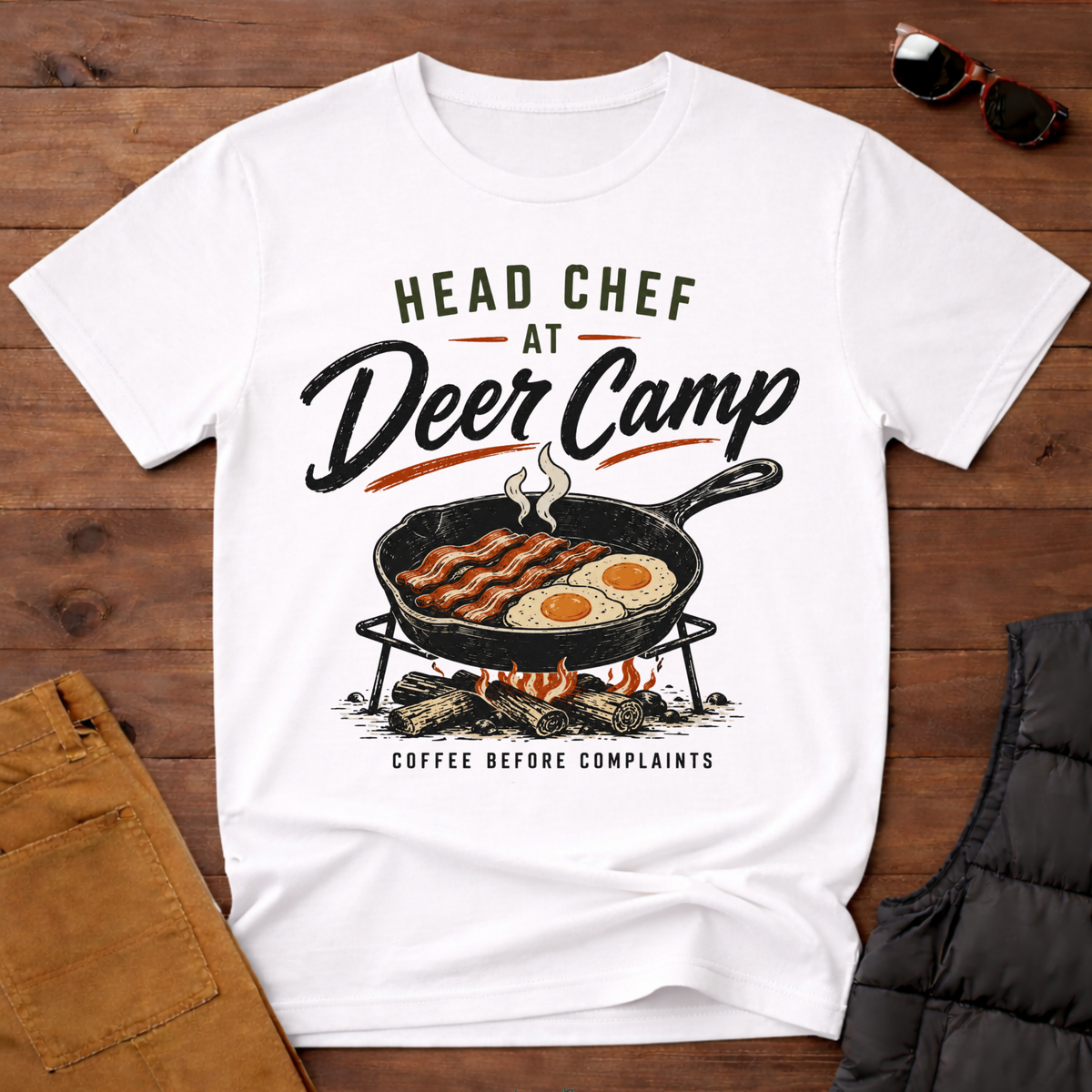 Head Chef At Deer Camp T-Shirt