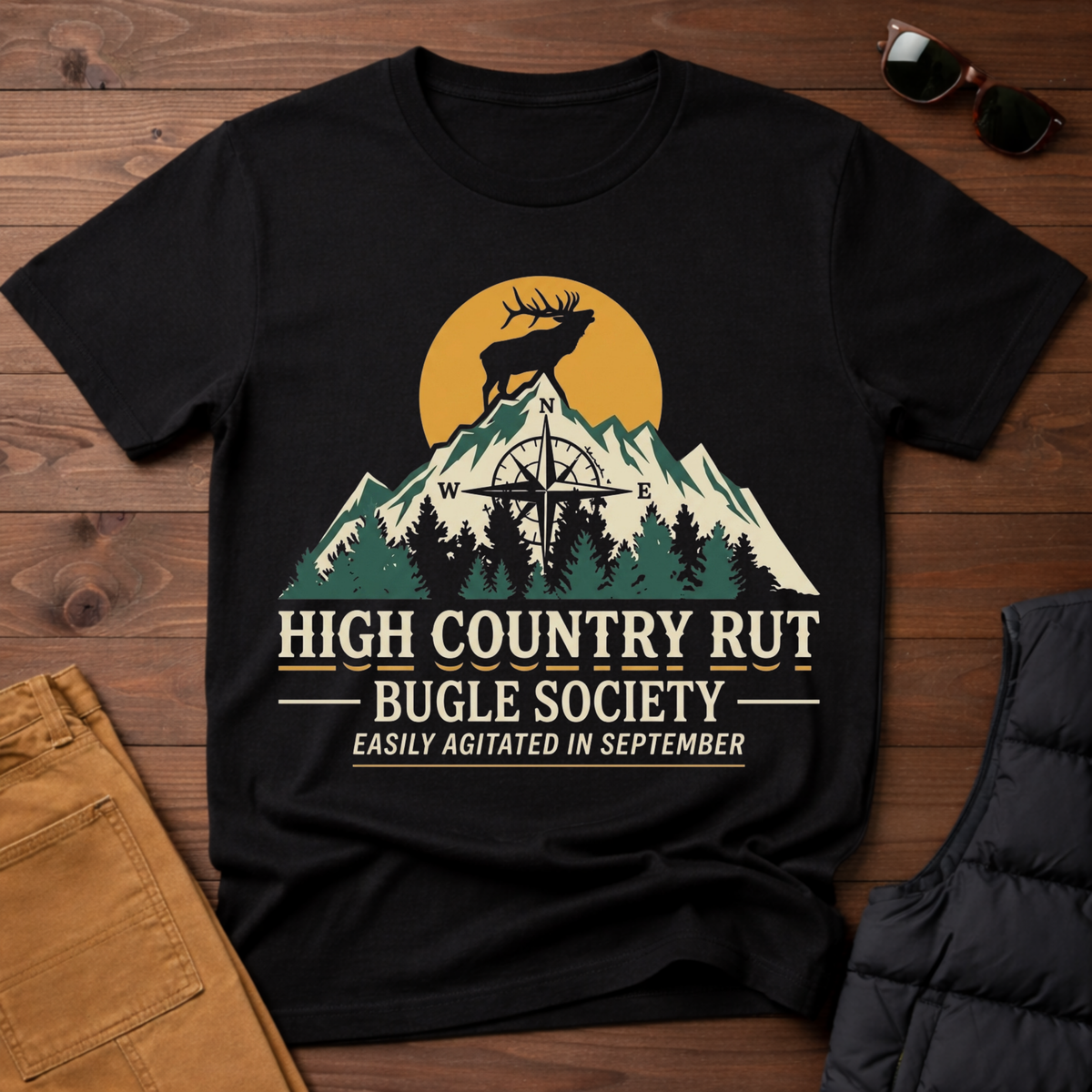 High Country Rut Bugle Society T-Shirt