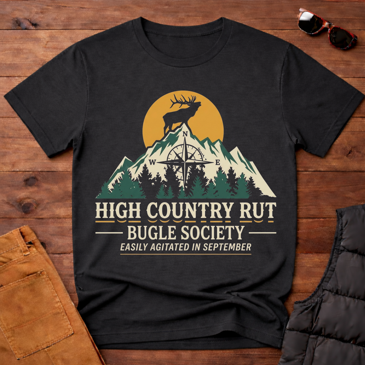 High Country Rut Bugle Society T-Shirt