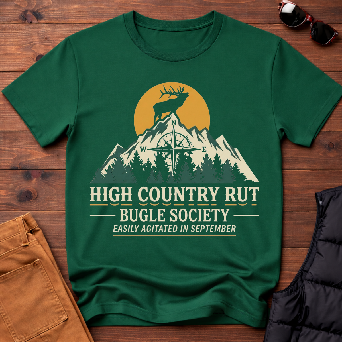 High Country Rut Bugle Society T-Shirt