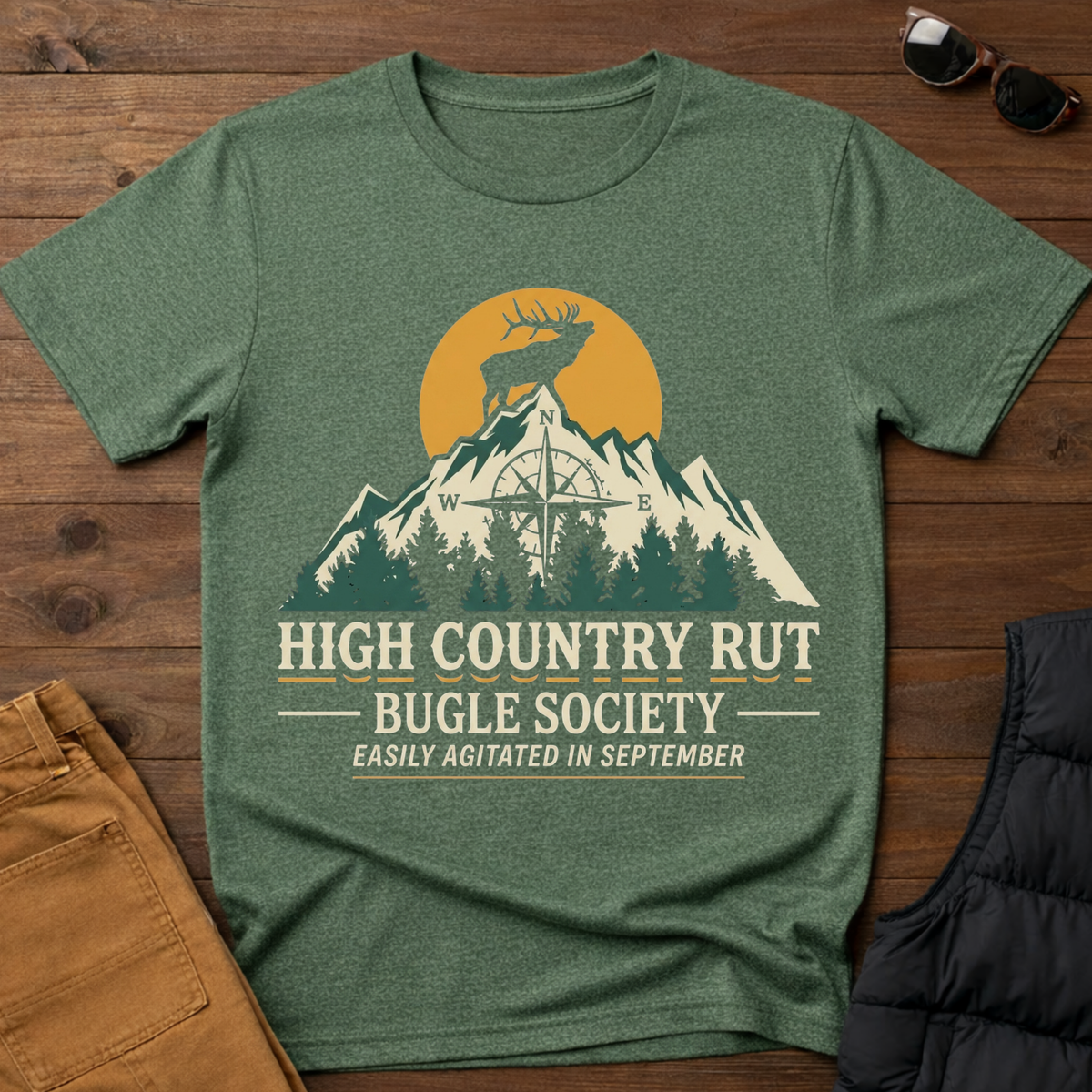 High Country Rut Bugle Society T-Shirt
