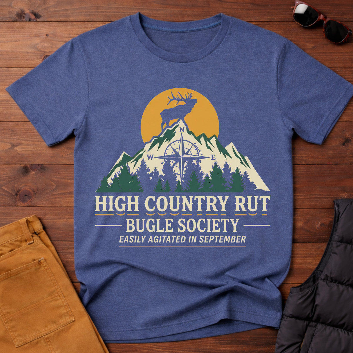 High Country Rut Bugle Society T-Shirt