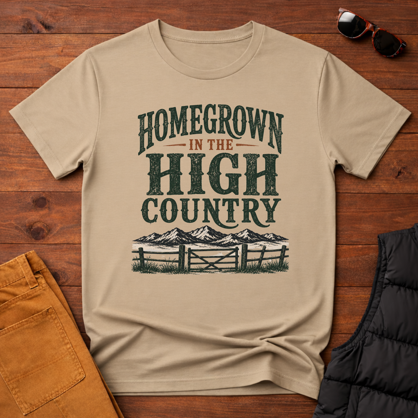 Homegrown In The High Country T-Shirt