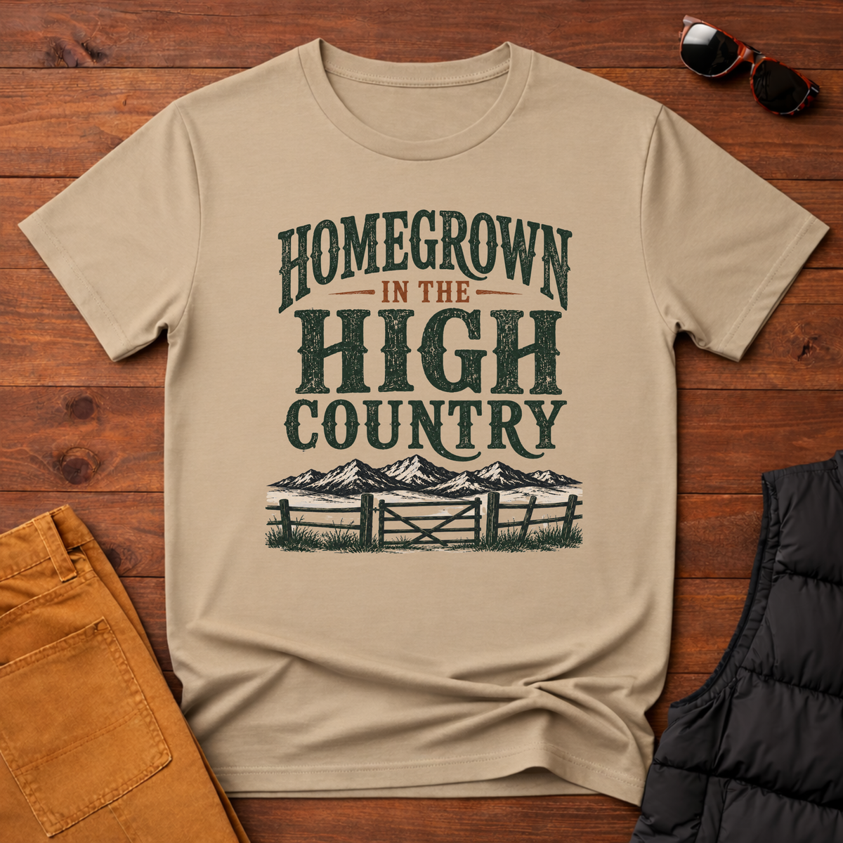 Homegrown In The High Country T-Shirt