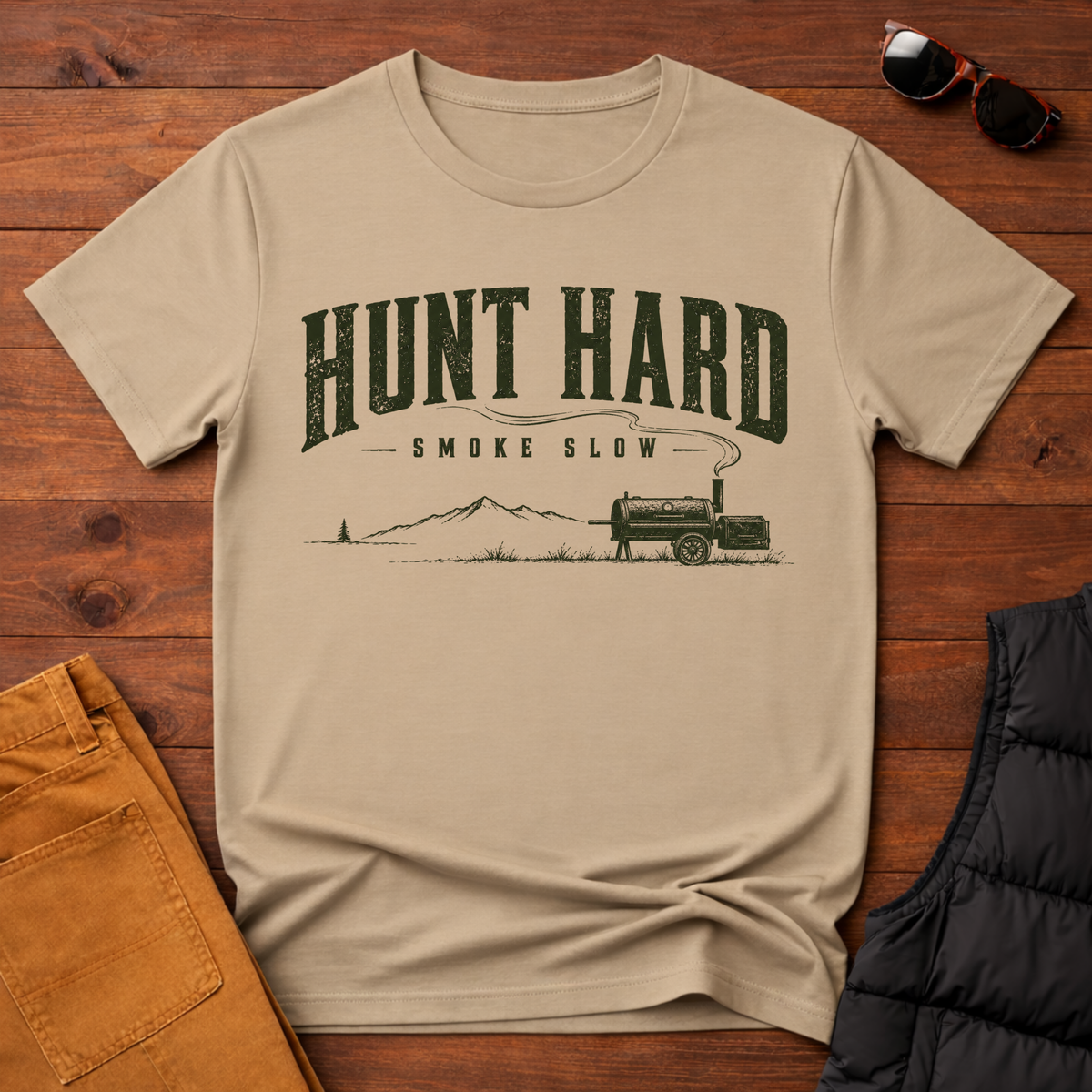Hunt Hard Smoke Slow T-Shirt