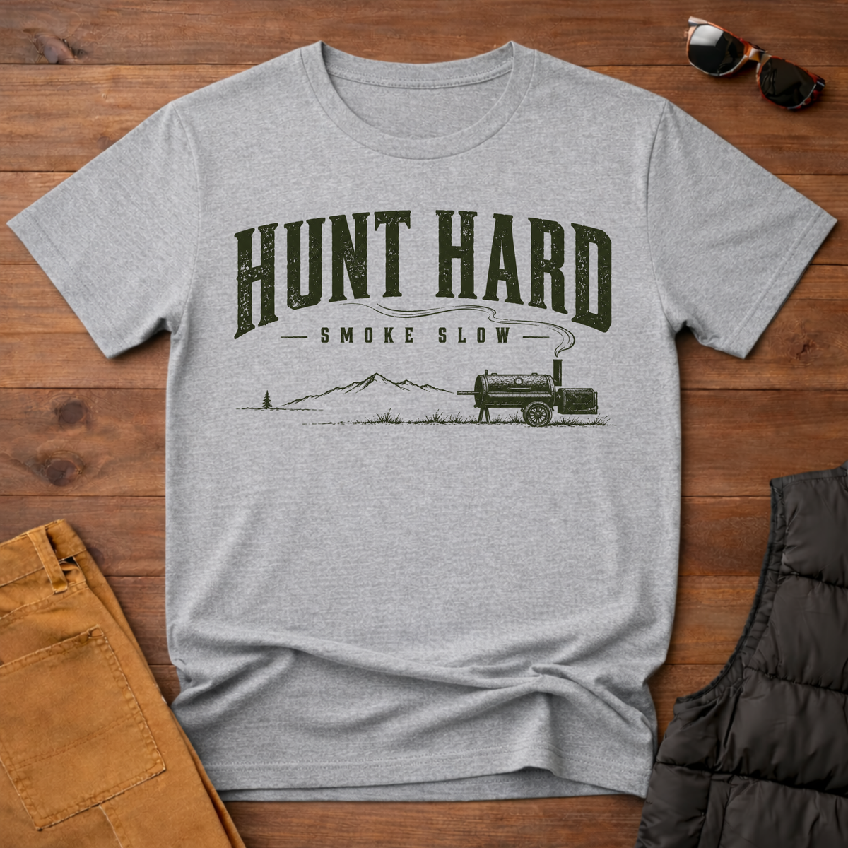 Hunt Hard Smoke Slow T-Shirt