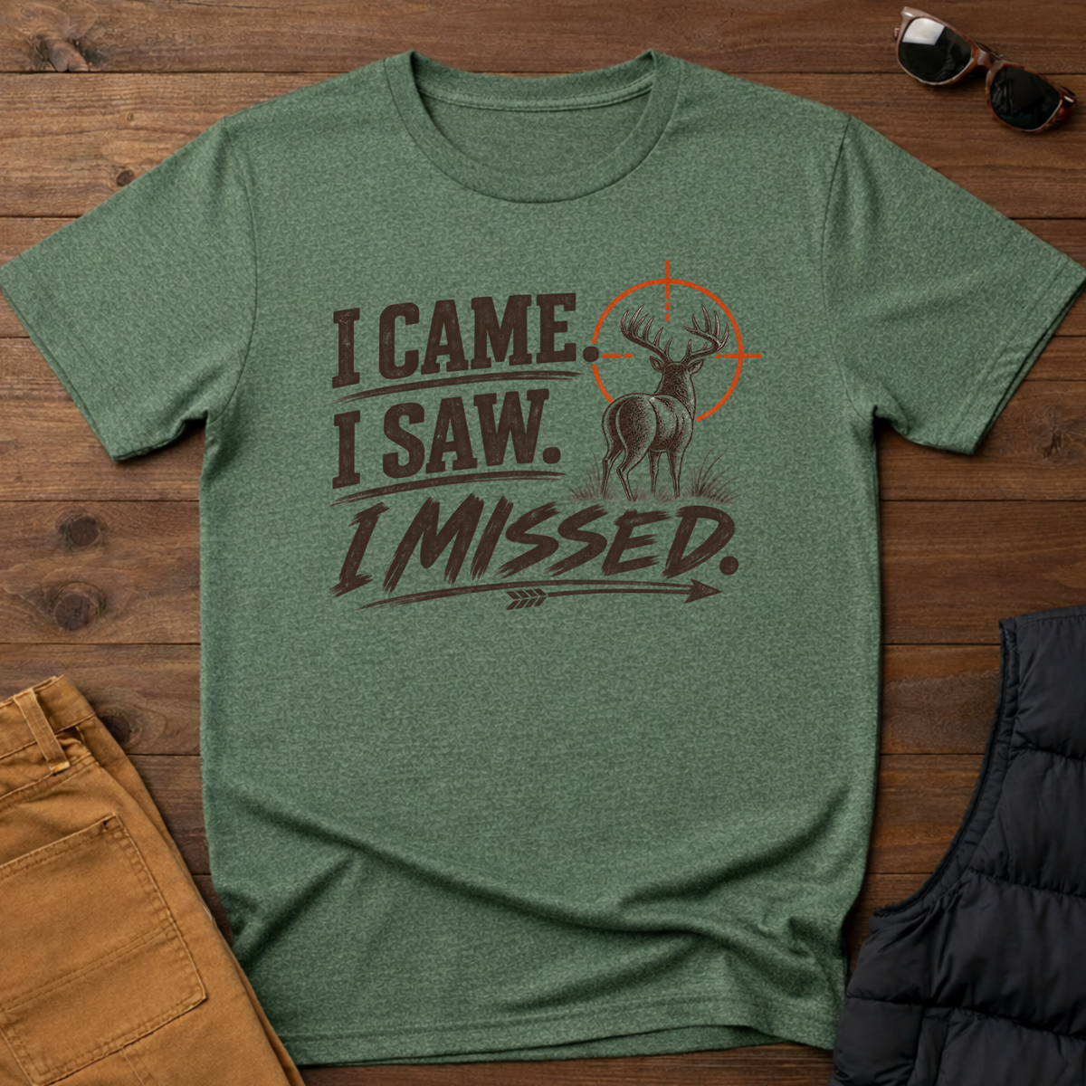 I Came I Saw I Missed T-Shirt