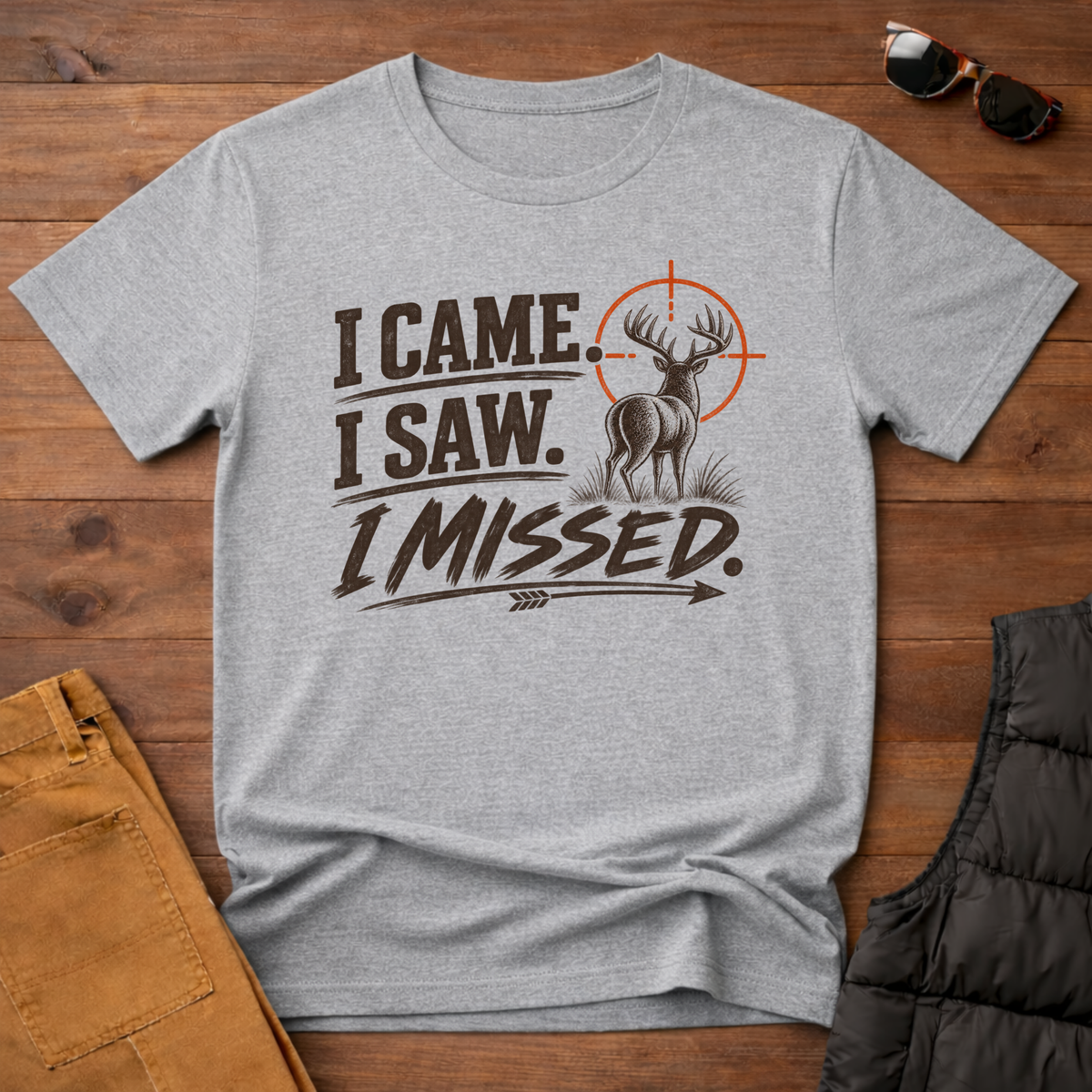 I Came I Saw I Missed T-Shirt
