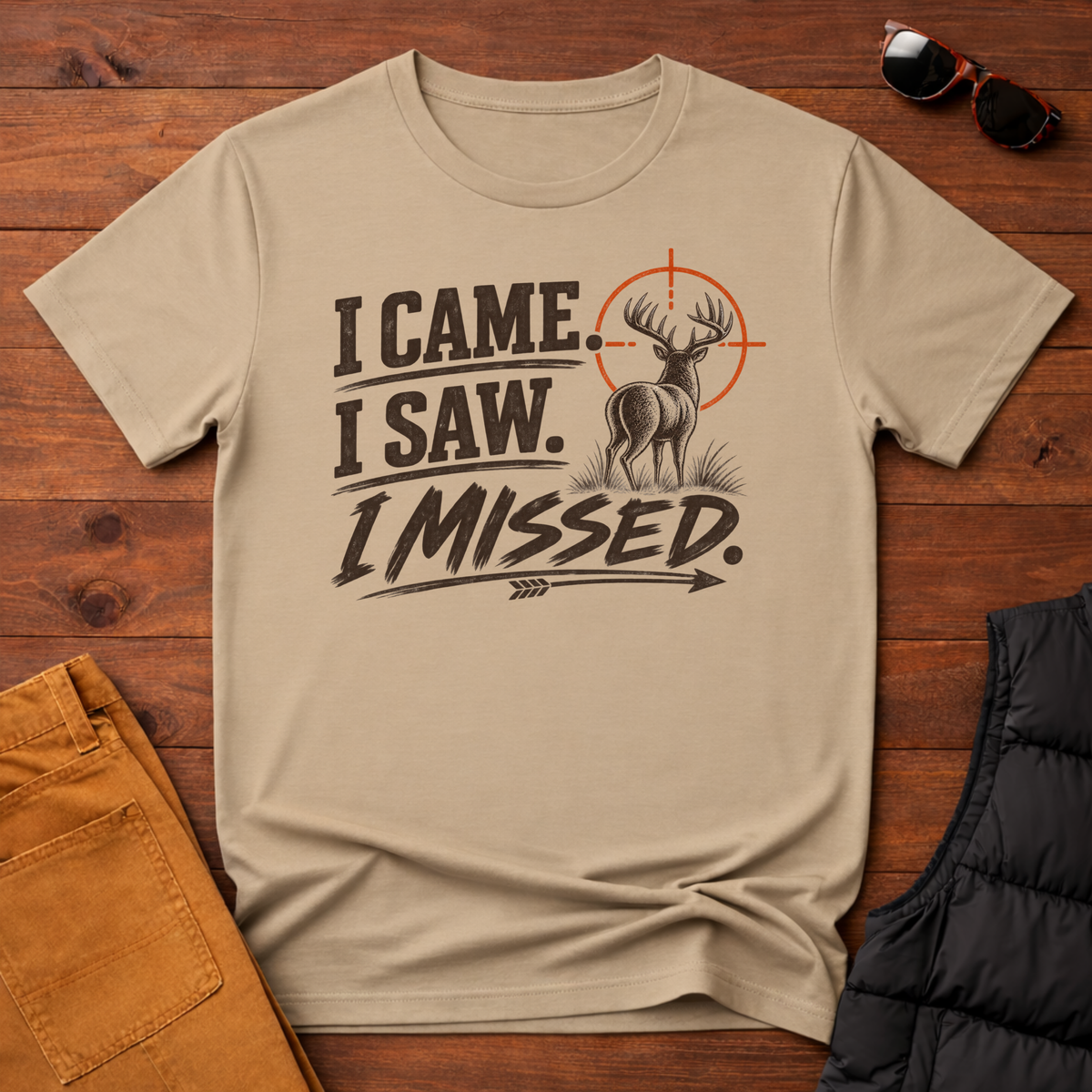 I Came I Saw I Missed T-Shirt
