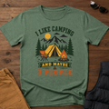 I Like Camping And Maybe 3 People T-Shirt