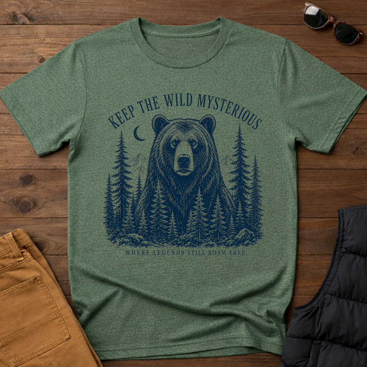 Keep The Wild Mysterious T-Shirt