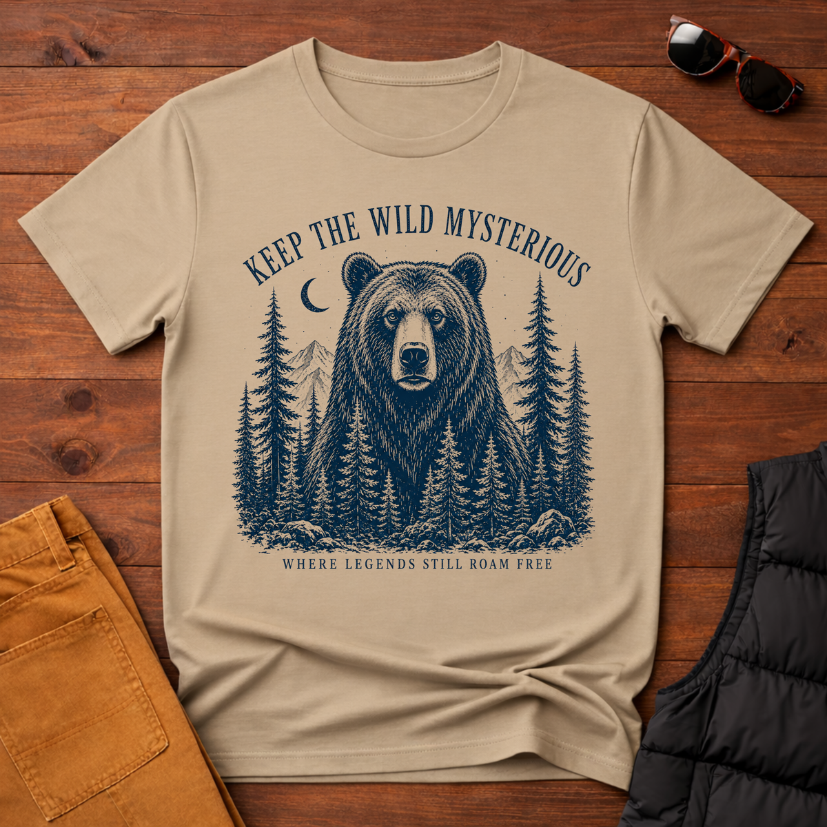 Keep The Wild Mysterious T-Shirt
