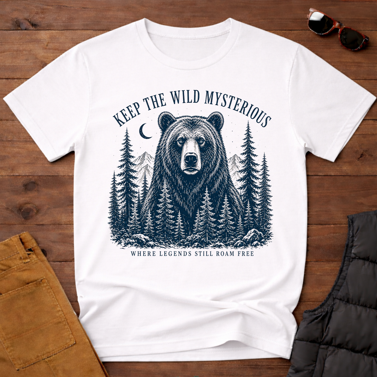 Keep The Wild Mysterious T-Shirt