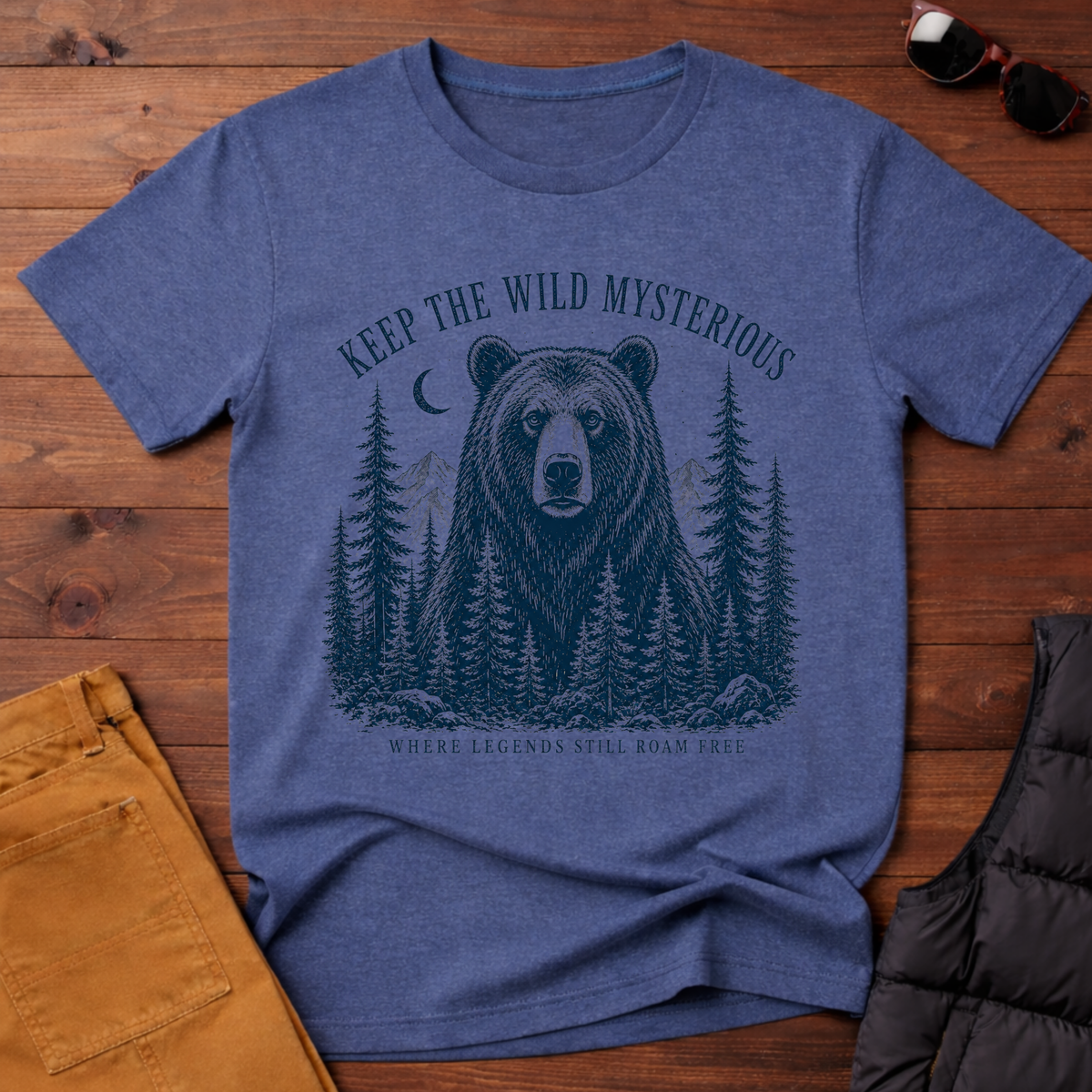 Keep The Wild Mysterious T-Shirt
