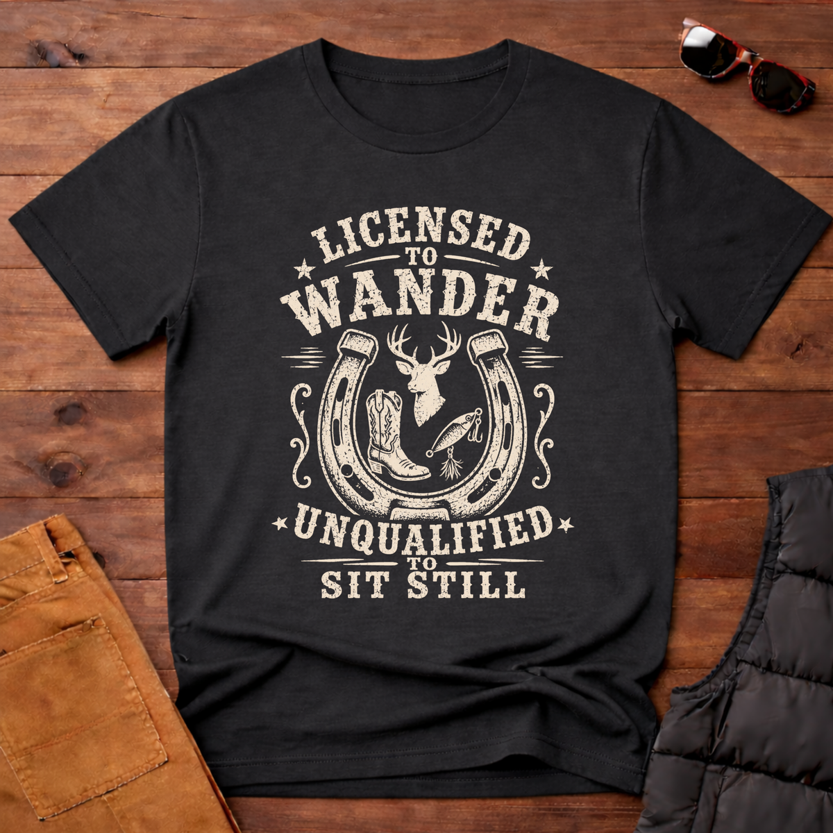 Licensed to Wander T-Shirt