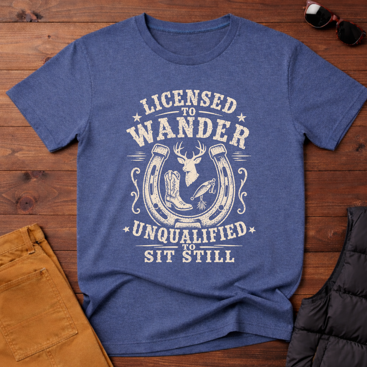 Licensed to Wander T-Shirt