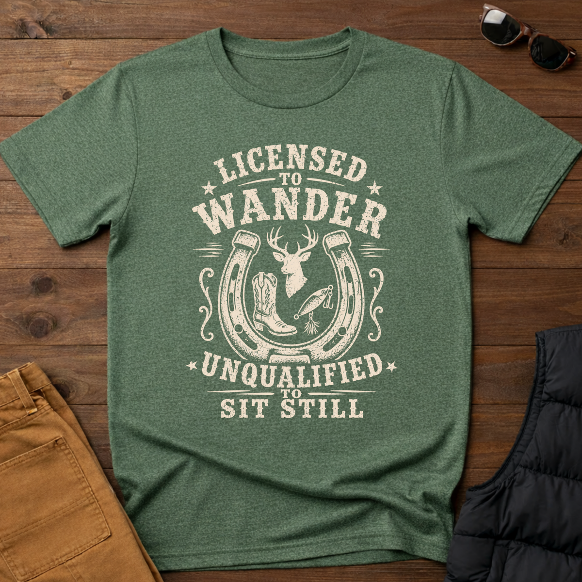 Licensed to Wander T-Shirt