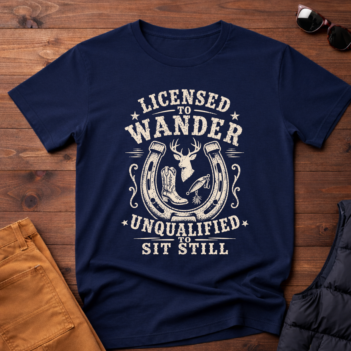 Licensed to Wander T-Shirt