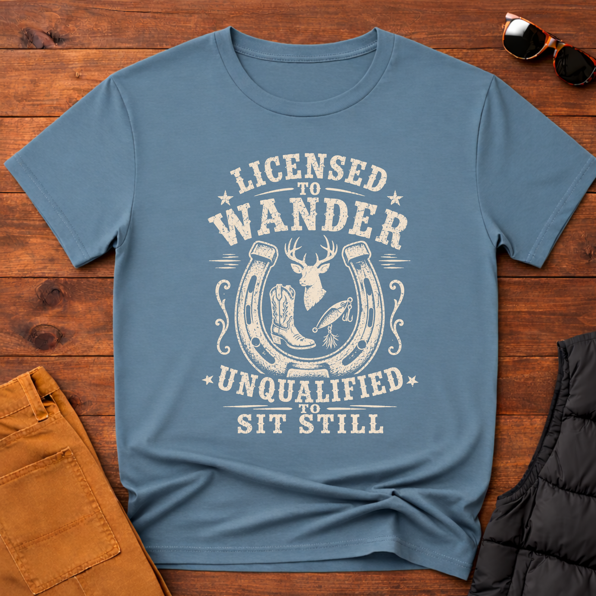 Licensed to Wander T-Shirt