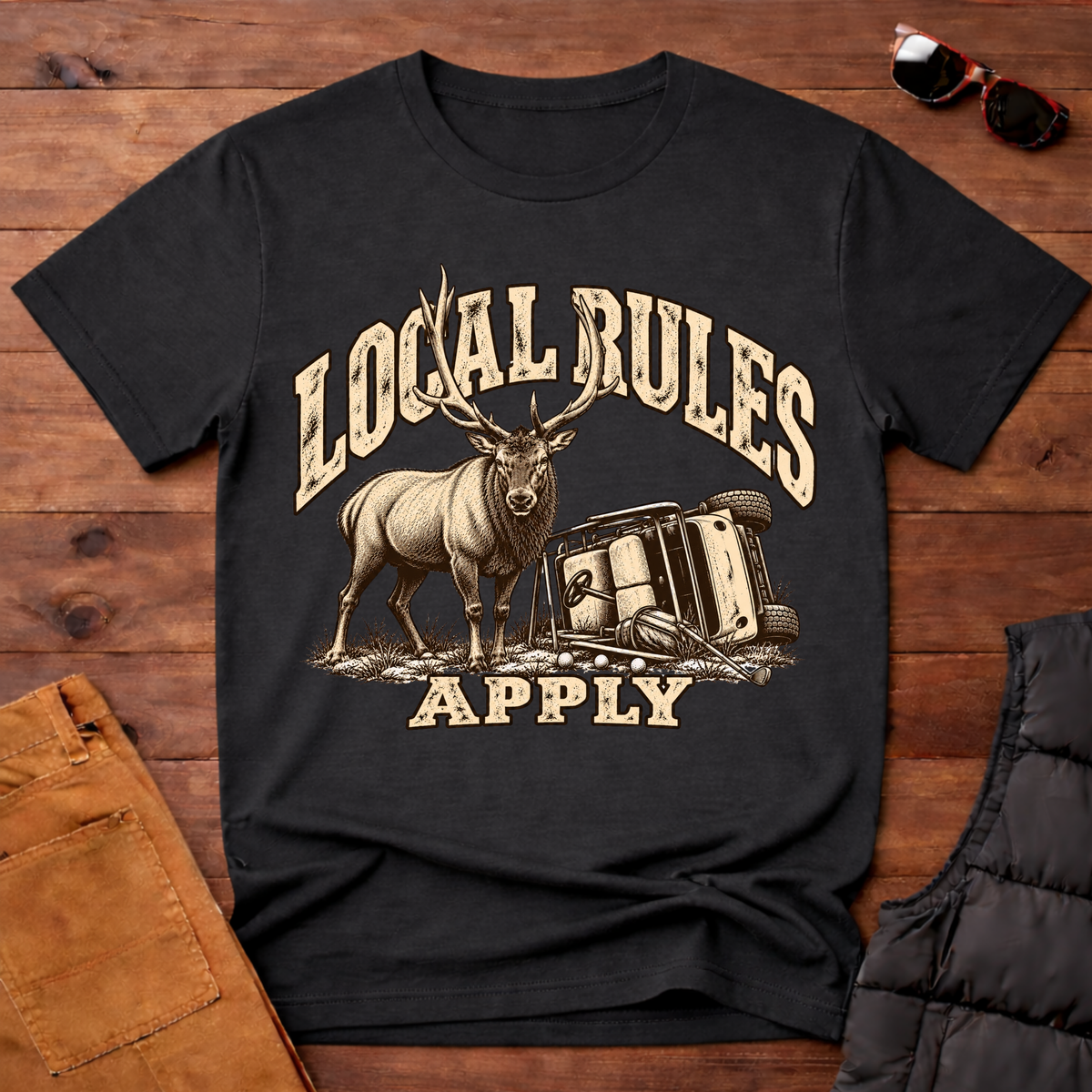 Local Rules Apply Elk Tee